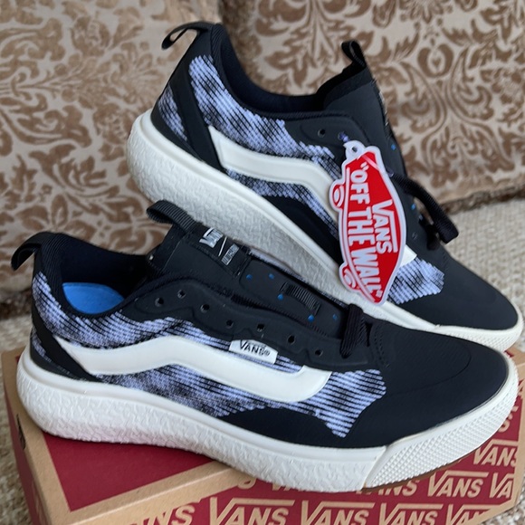 Vans Ultrarange Exo Blur Checker Black/MarshmallwW - Picture 6 of 16